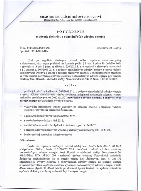 potvrdenie ZELIEZOVCE JUH1