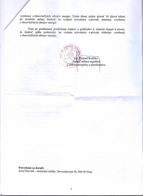 zeliezovce zapad potvrdenie 20122
