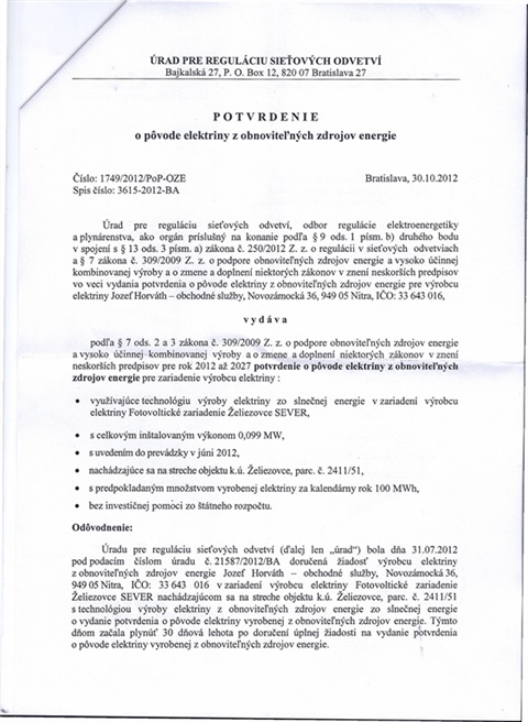 potvrdenie ZELIEZOVCE SEVER1